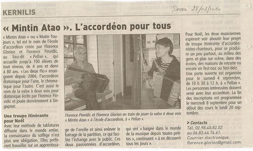 Le Tlgramme du 28/08/10 - 