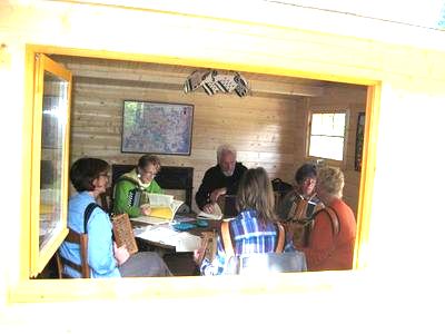 Un groupe en plein travail
