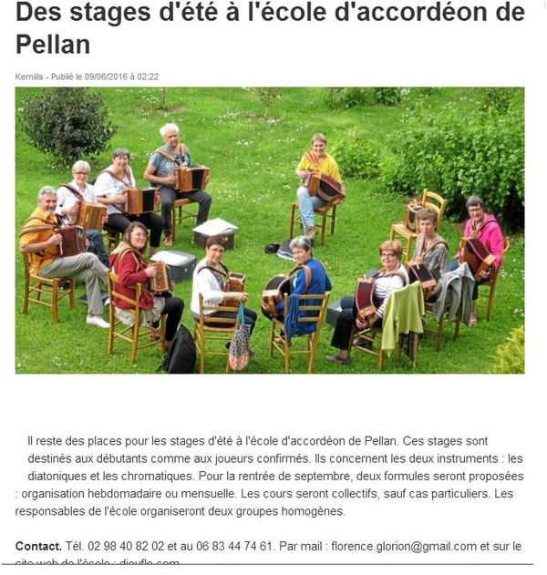 Ouest-France, 9 juin 2016