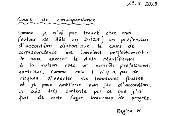 Cours à distance