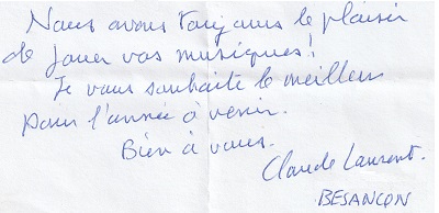 Bonne année