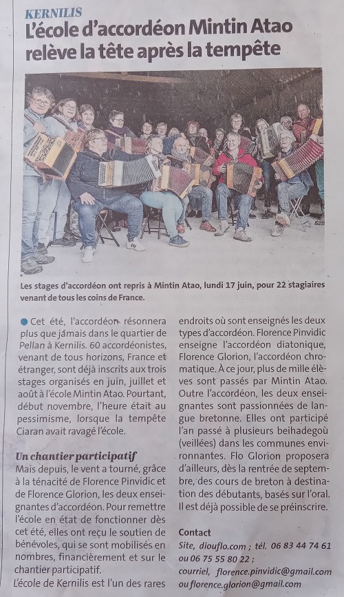 Le Tlgramme, 24 juin 2024