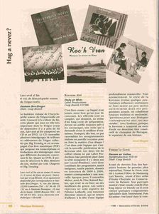 Roc'h Vran-Chronique parue dans Musique bretonne